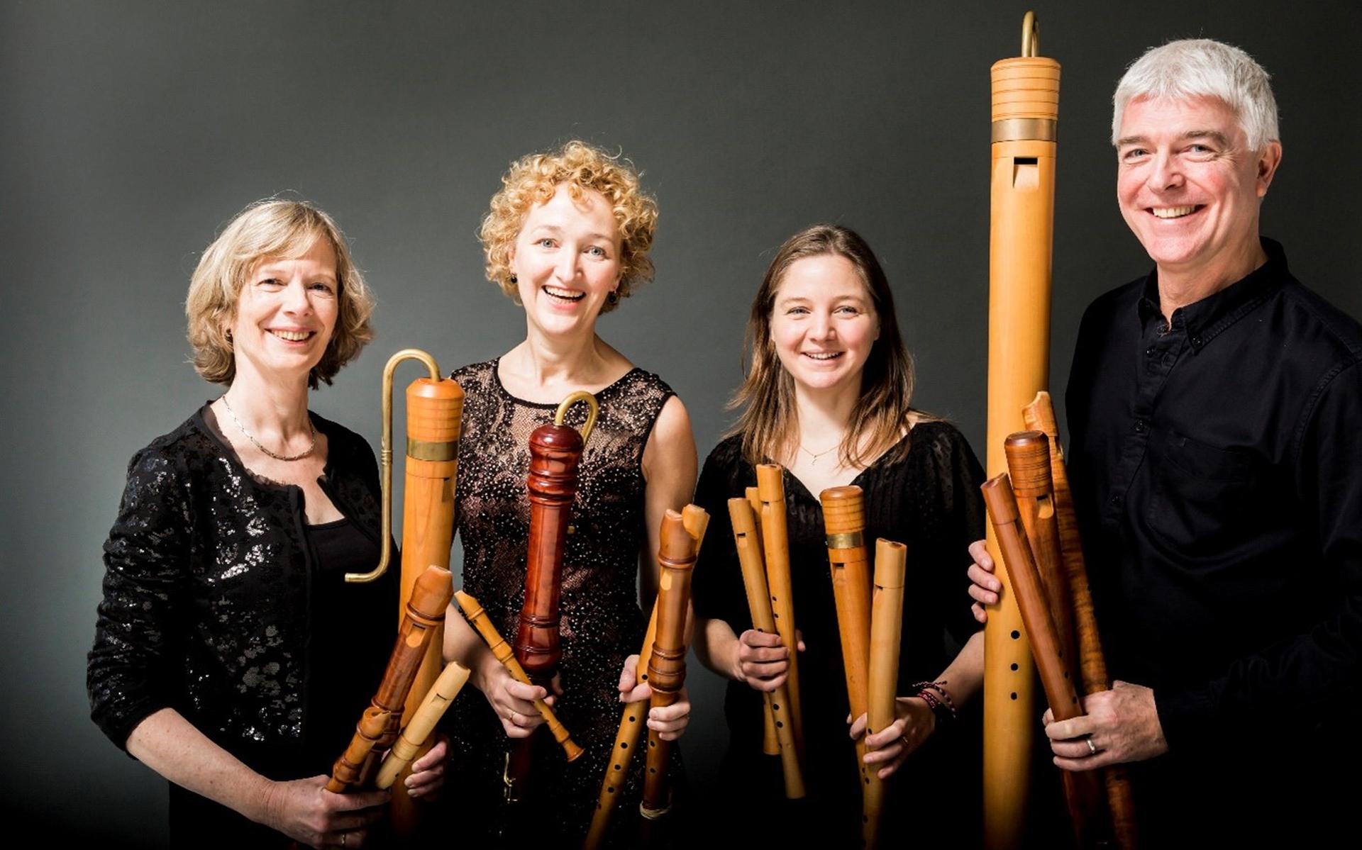 Blokfluitensemble ‘BRISK’ komt naar Wilhelminaoord.