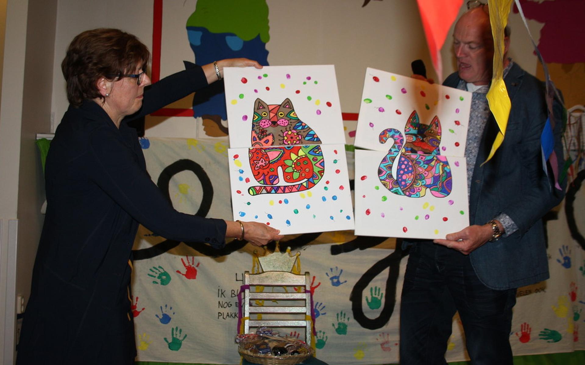 Juf Geesje viert jubileum op basisschool De Oosterbrink - Stellingwerf