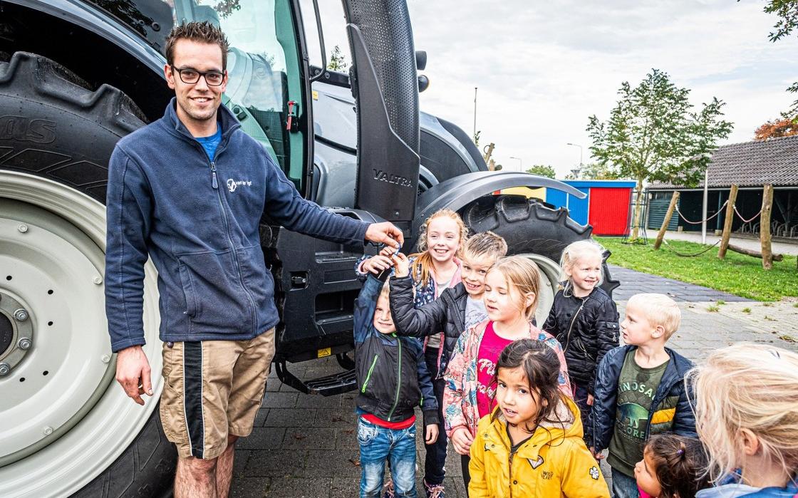 Kinderen van Thuishuis steunen protesterende boeren - Stellingwerf