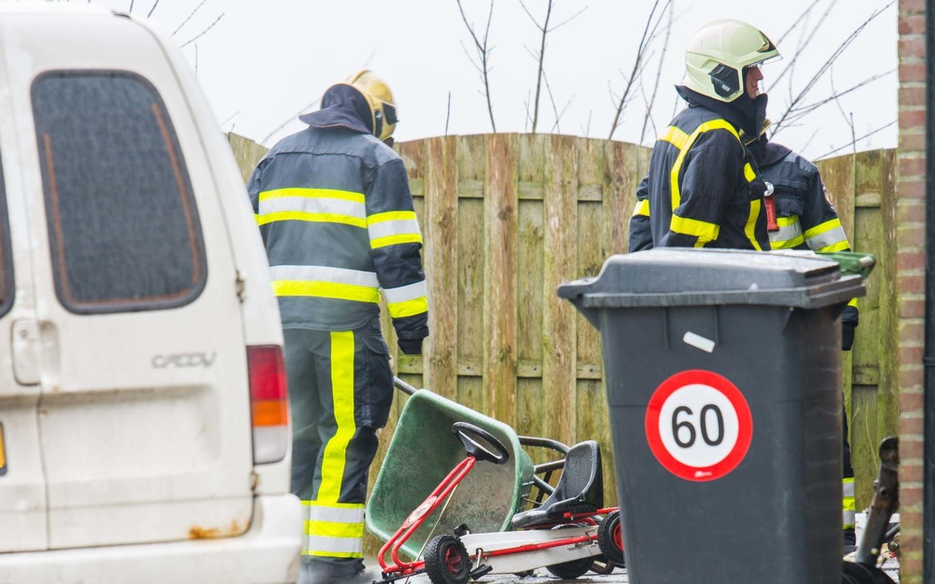Brandweer heeft schuurbrandje in Oldelamer snel onder controle