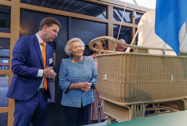 Nationaal Vlechtmuseum in Noordwolde oogst louter complimenten na bezoek prinses Beatrix