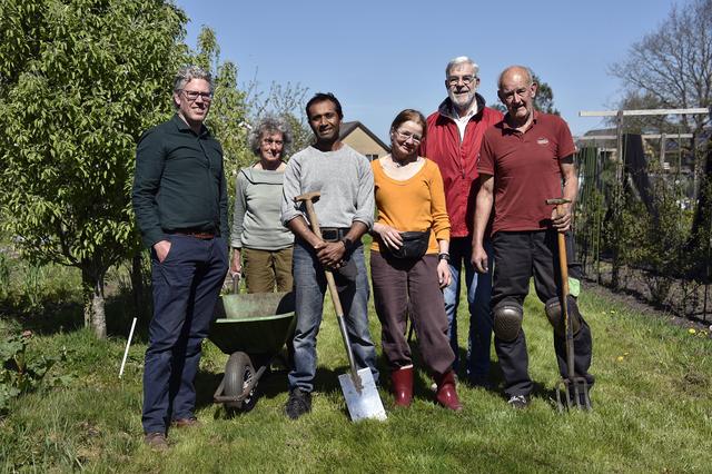 Nieuw bestuur volkstuinvereniging Ons Genot in Noordwolde wil onrustige periode afsluiten