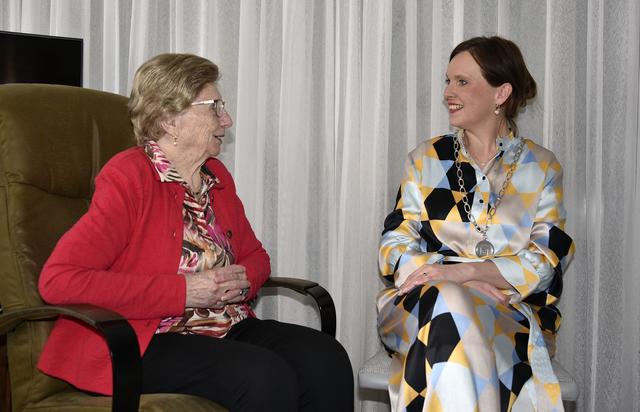 Roelofje de Wagt-Riemersma uit Wolvega is 103 jaar