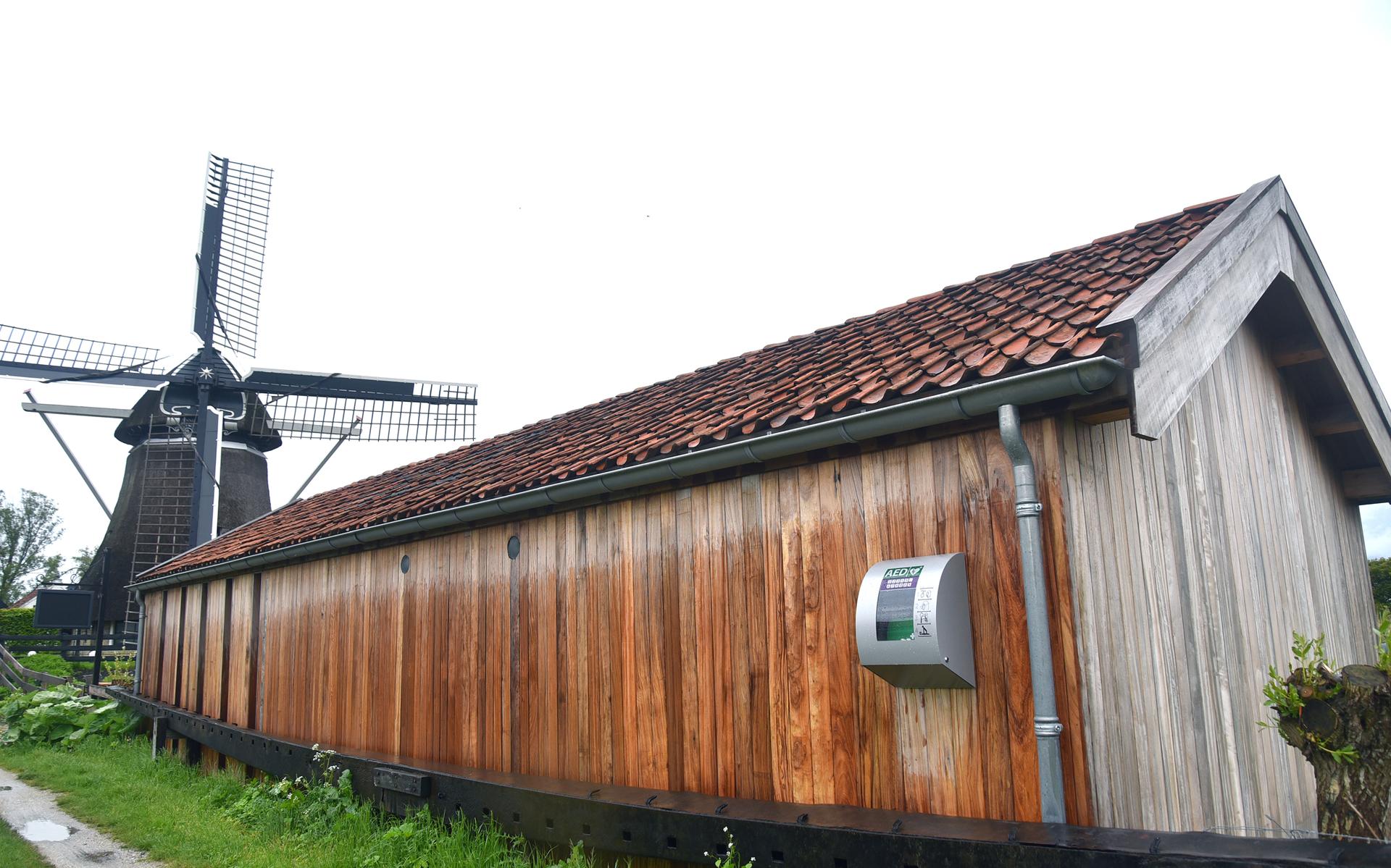 Molen De Rietvink in Nijetrijne beschikt over AED