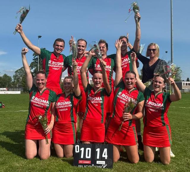 Korfballers De Hoeve pakken in Lemmer de titel
