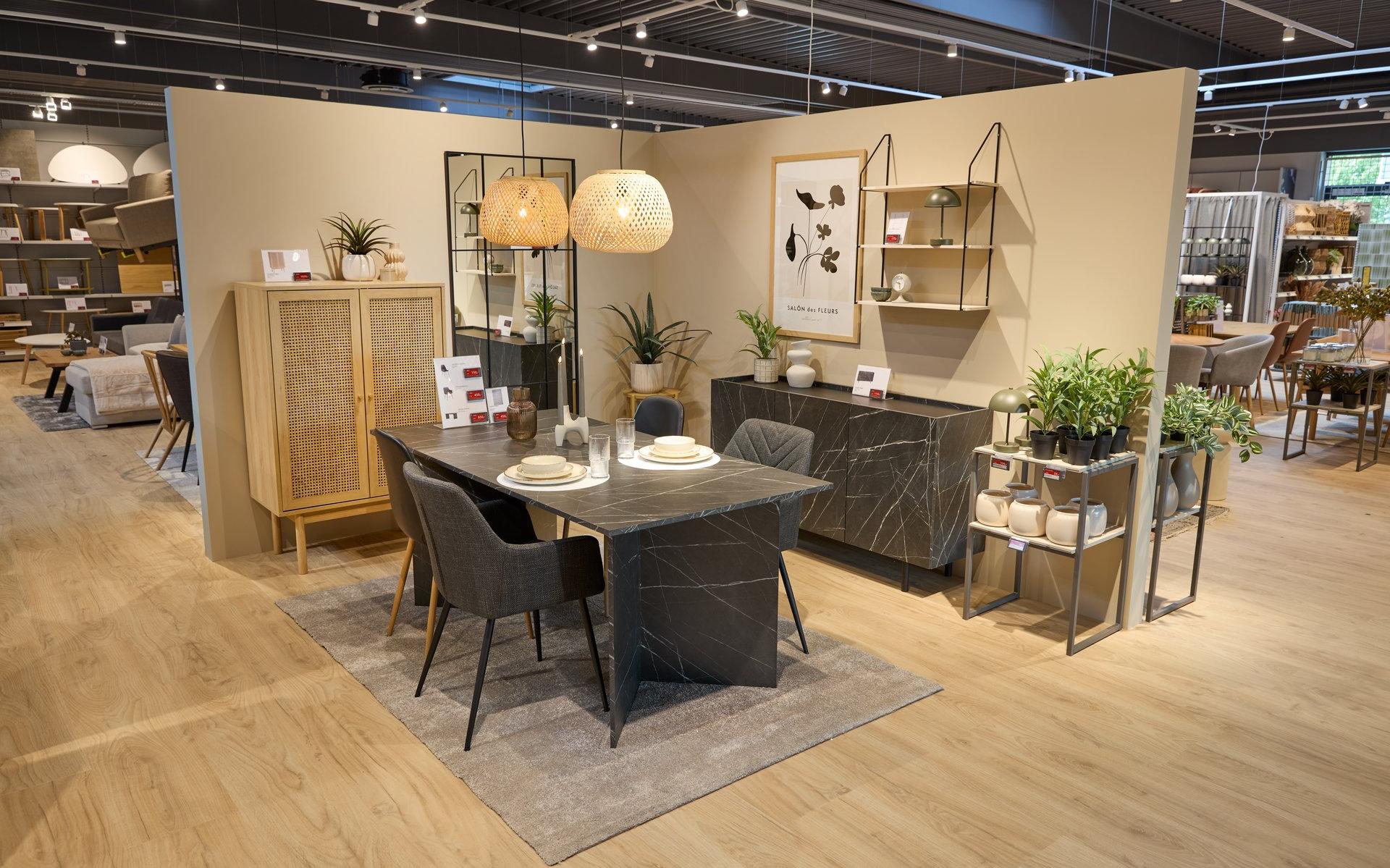 De winkel wordt ingericht volgens het nieuwe concept van de Deense woonwinkelketen. Foto: JYSK
