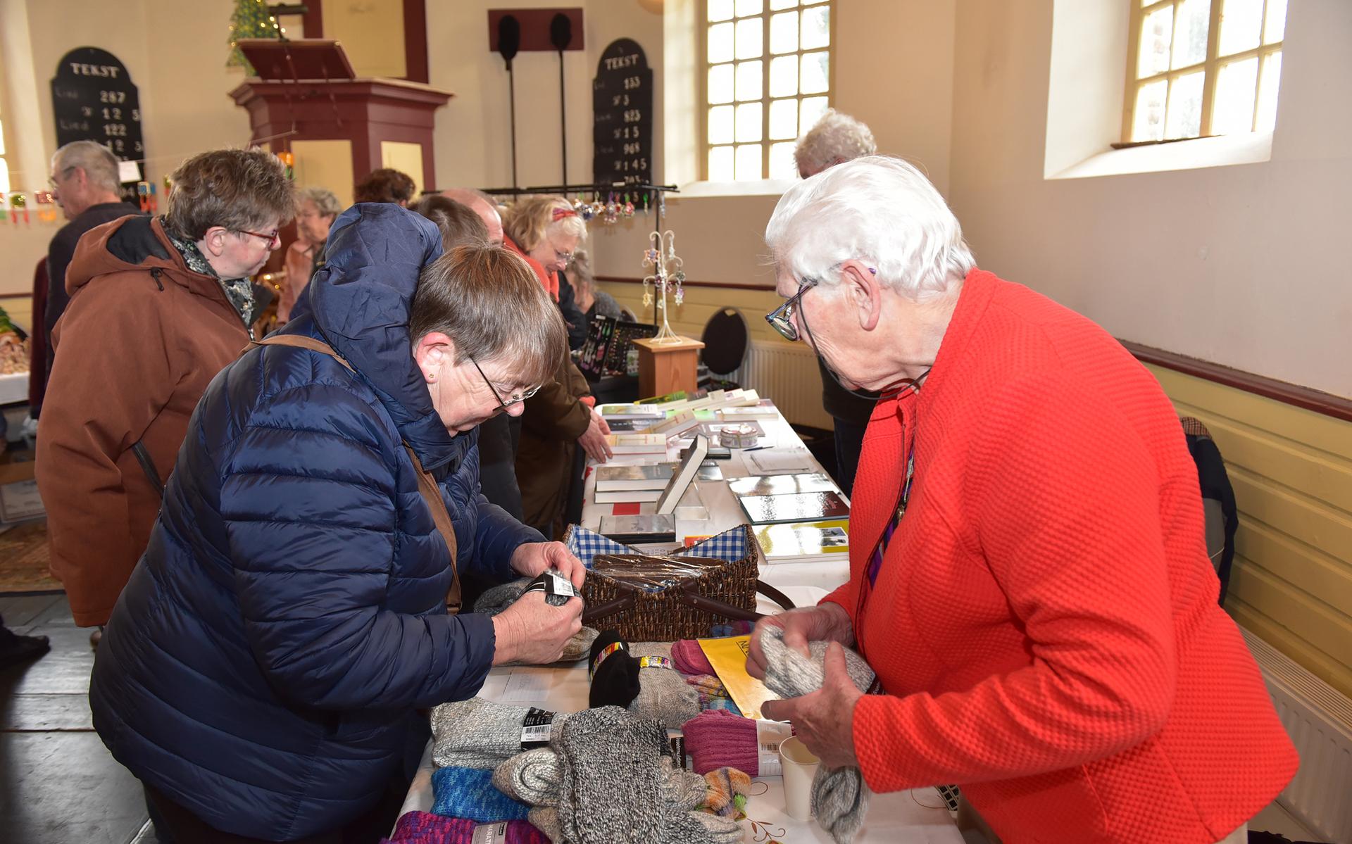 Kerstmarkt in Blesdijke goed bezocht