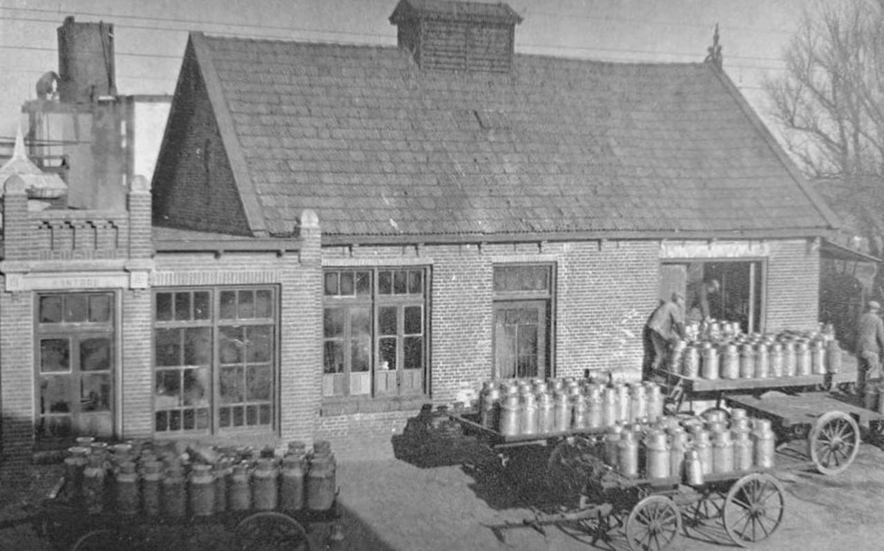 Melkfabriek Noordwolde. Foto Dorpsarchief
