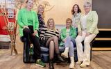 Janine Rook, Aukje Kok, Sanne Veenstra, Fokje Kemerink, Elly Rozendal en Jackelien Raggers. Foto Alain ter Schuur/24bit.nl