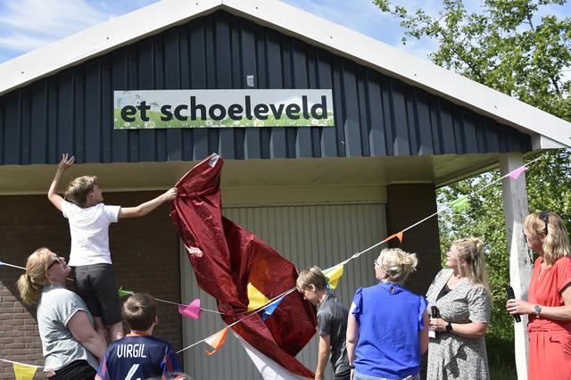 Inwoners van Oldetrijne en Sonnega ontmoeten elkaar bij Et Schoeleveld