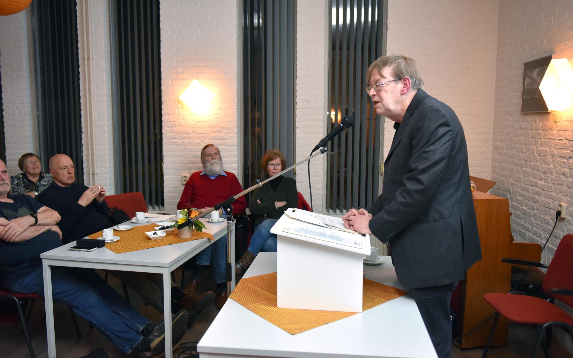 De lezing werd verzorgd door Wil Schakman uit Groningen.