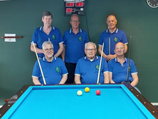 Pieter Stuyvesant uit Wolvega ondanks drama biljartkampioen van Friesland