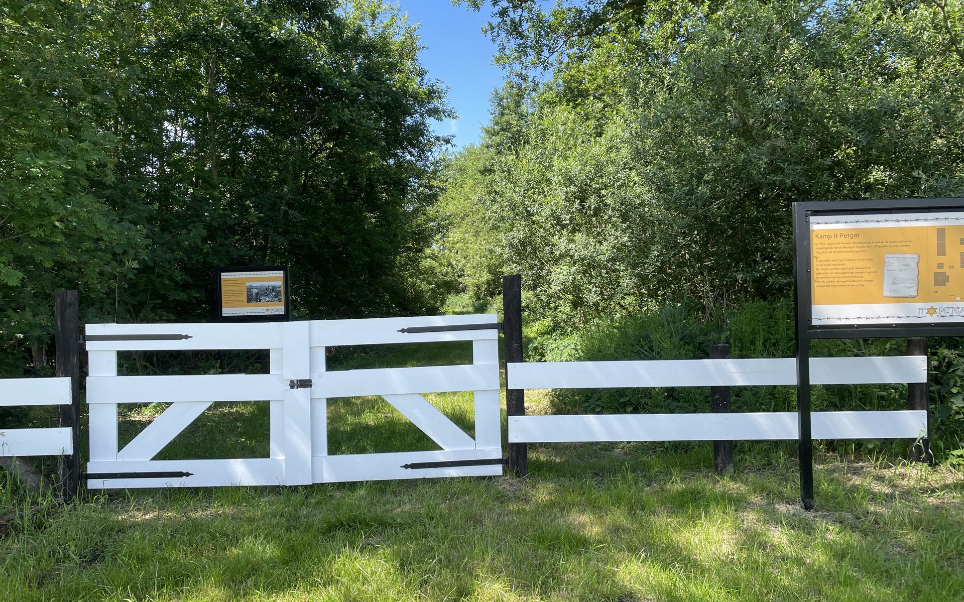De entree van kamp It Petgat. EIGEN FOTO
