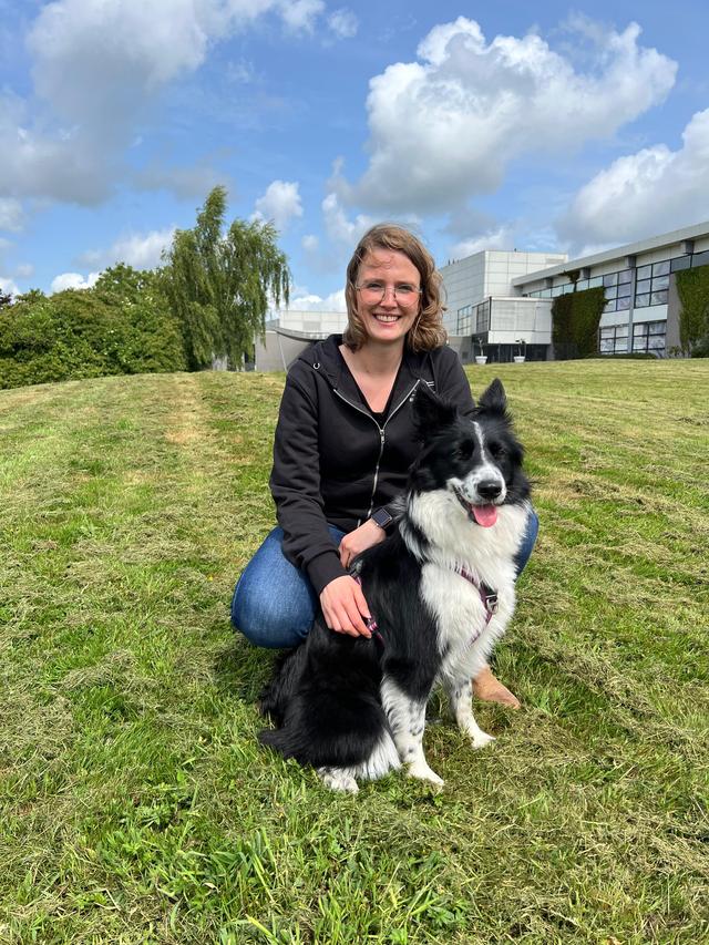 Harmina met co-coach Mórag. 