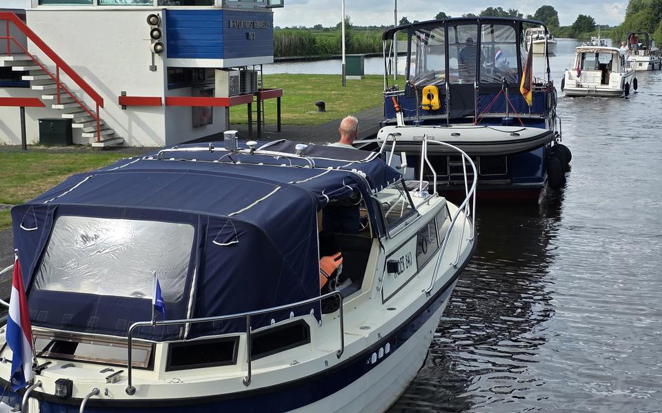 Ook de passantenhaven begint al aardig vol te raken.