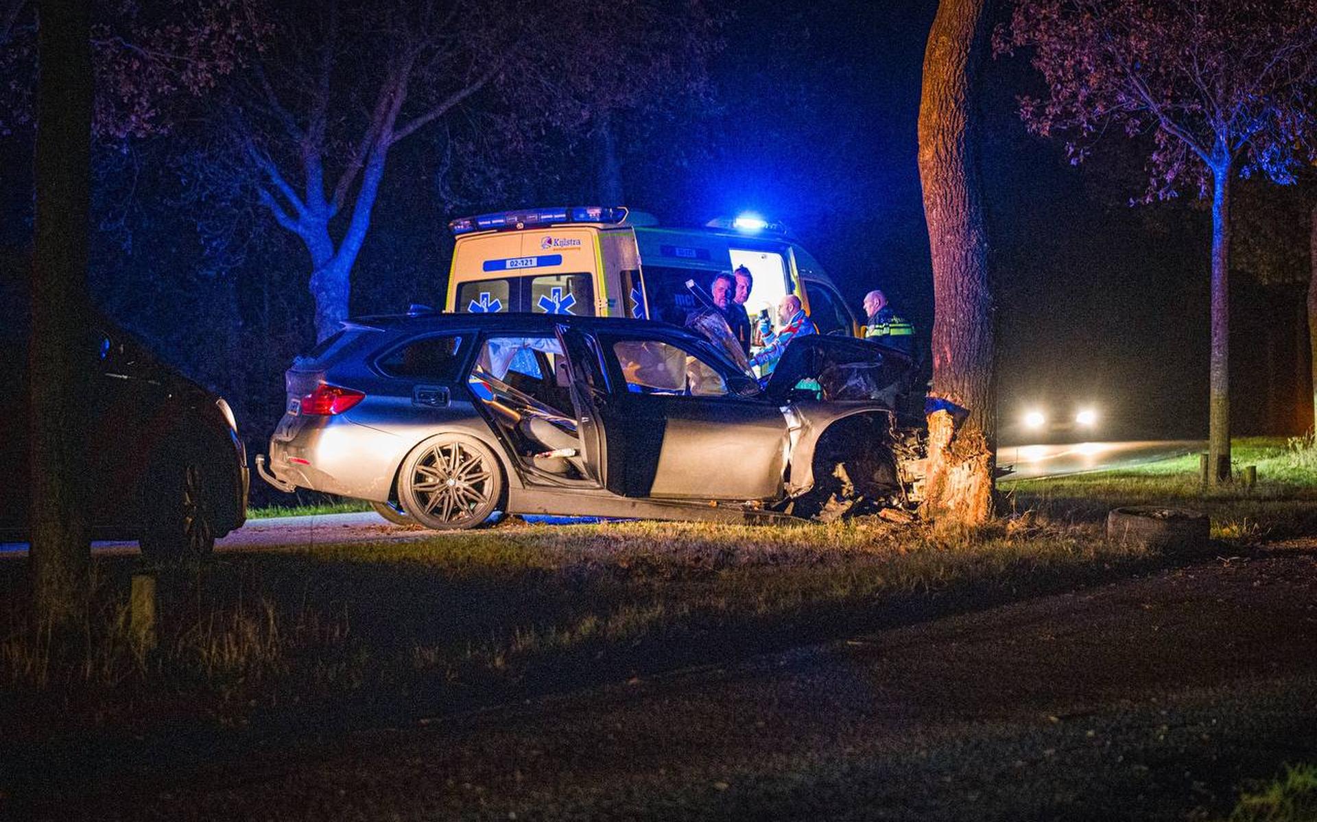 Twee gewonden bij eenzijdig ongeval bij Oldeholtpade