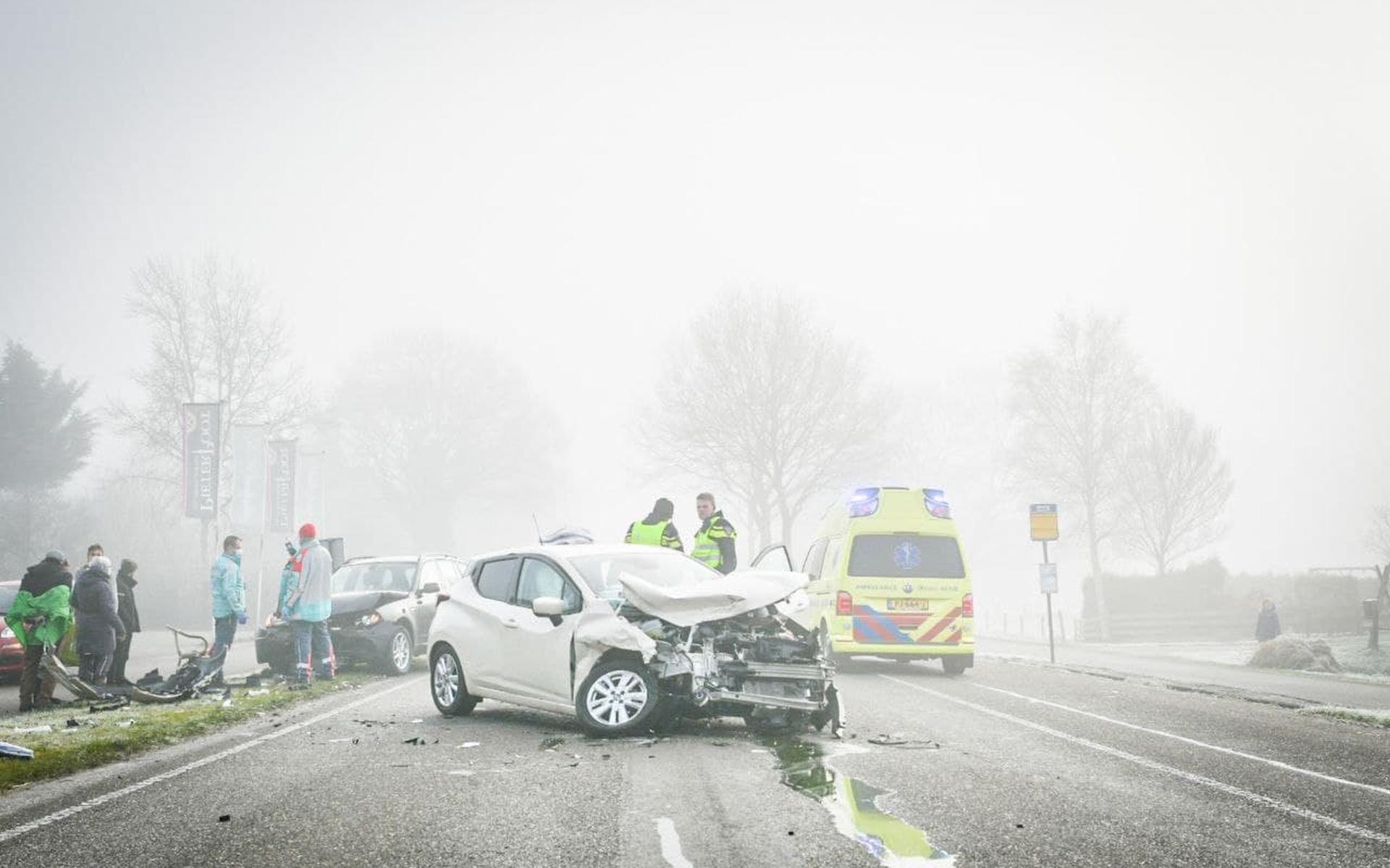 Gewonden bij frontale botsing in De Blesse - Stellingwerf