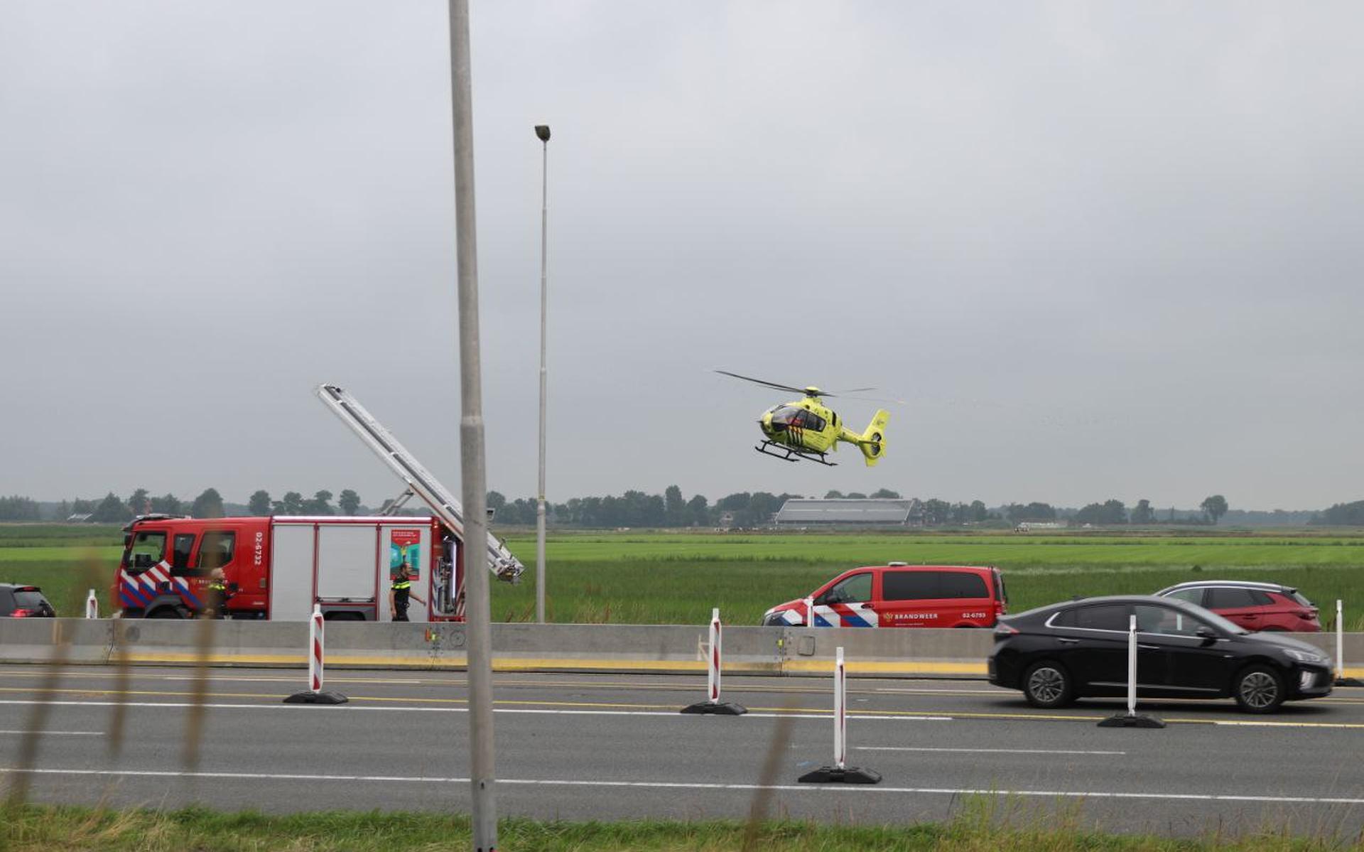 Man (66) uit Leeuwarden komt om het leven bij ongeval op A32 bij Oldeholtwolde - Stellingwerf