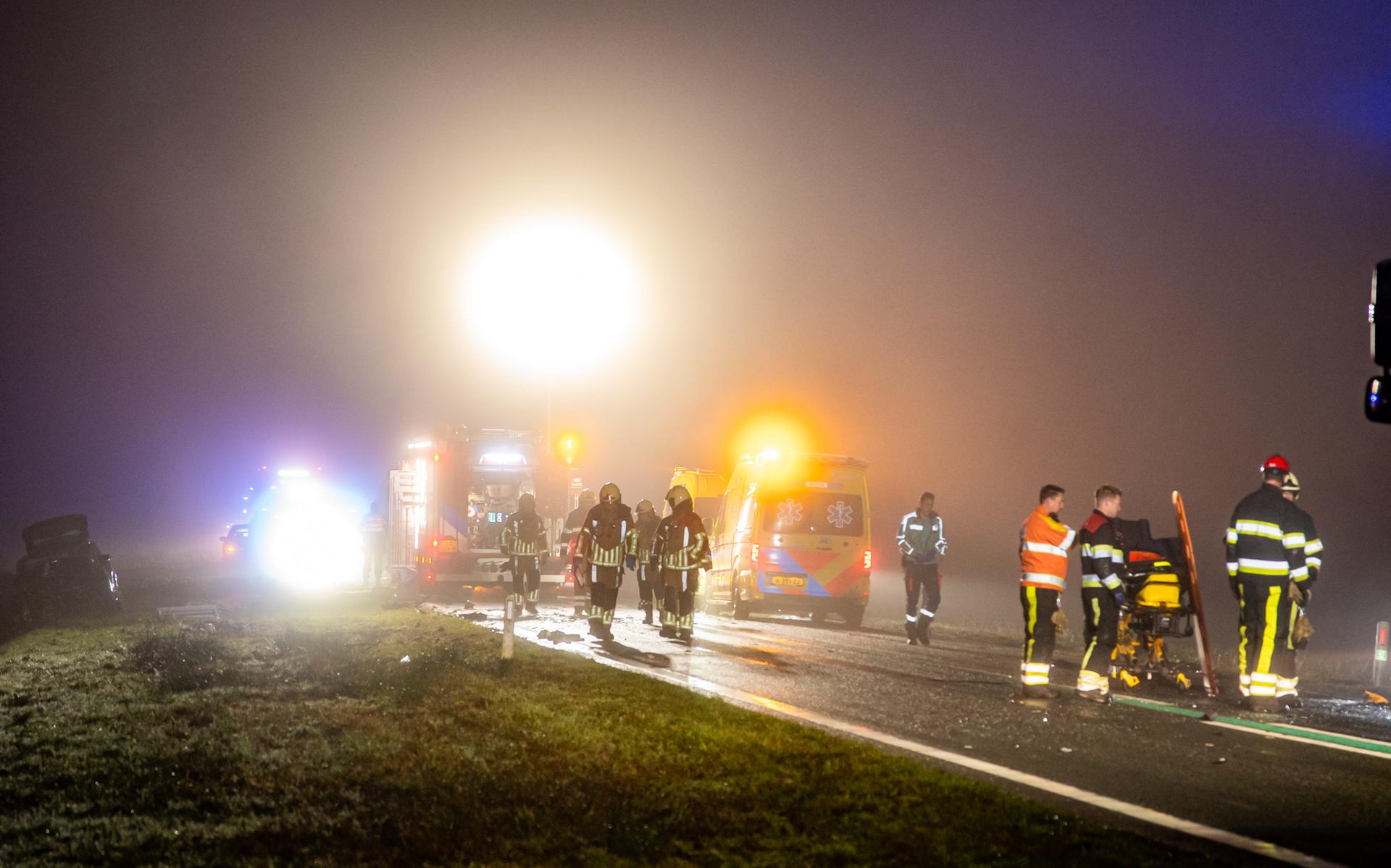 Toedracht van dodelijk ongeval op N351 bij Makkinga nog onduidelijk