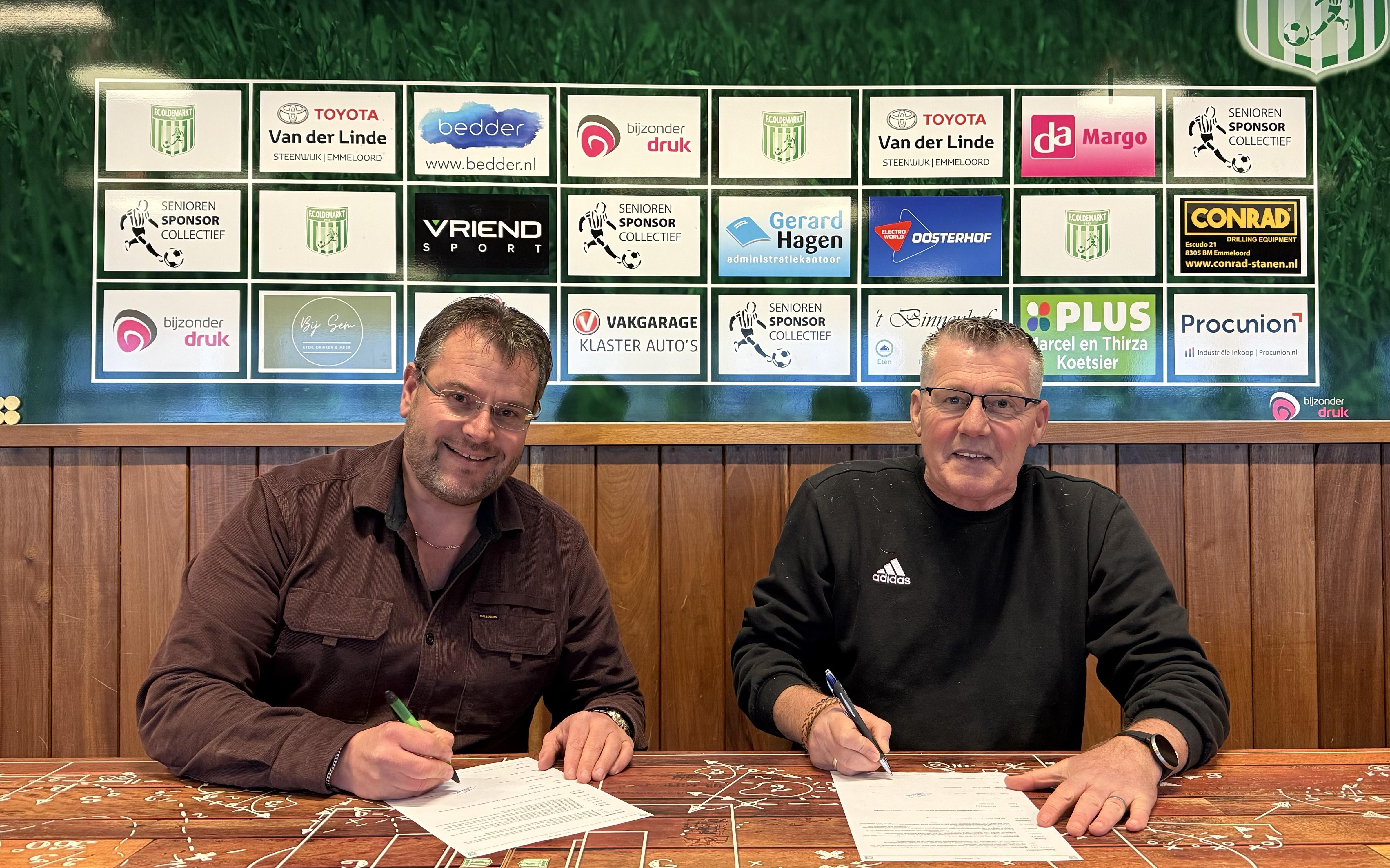Teun Dikken keert terug als hoofdtrainer van FC Oldemarkt