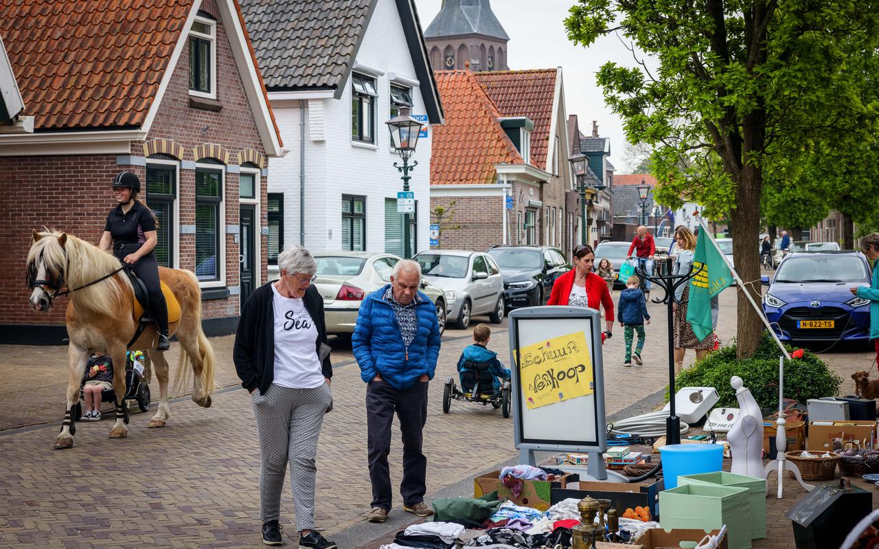 Afgelopen zaterdag stond Oldemarkt in het teken van de Schuurverkoop.