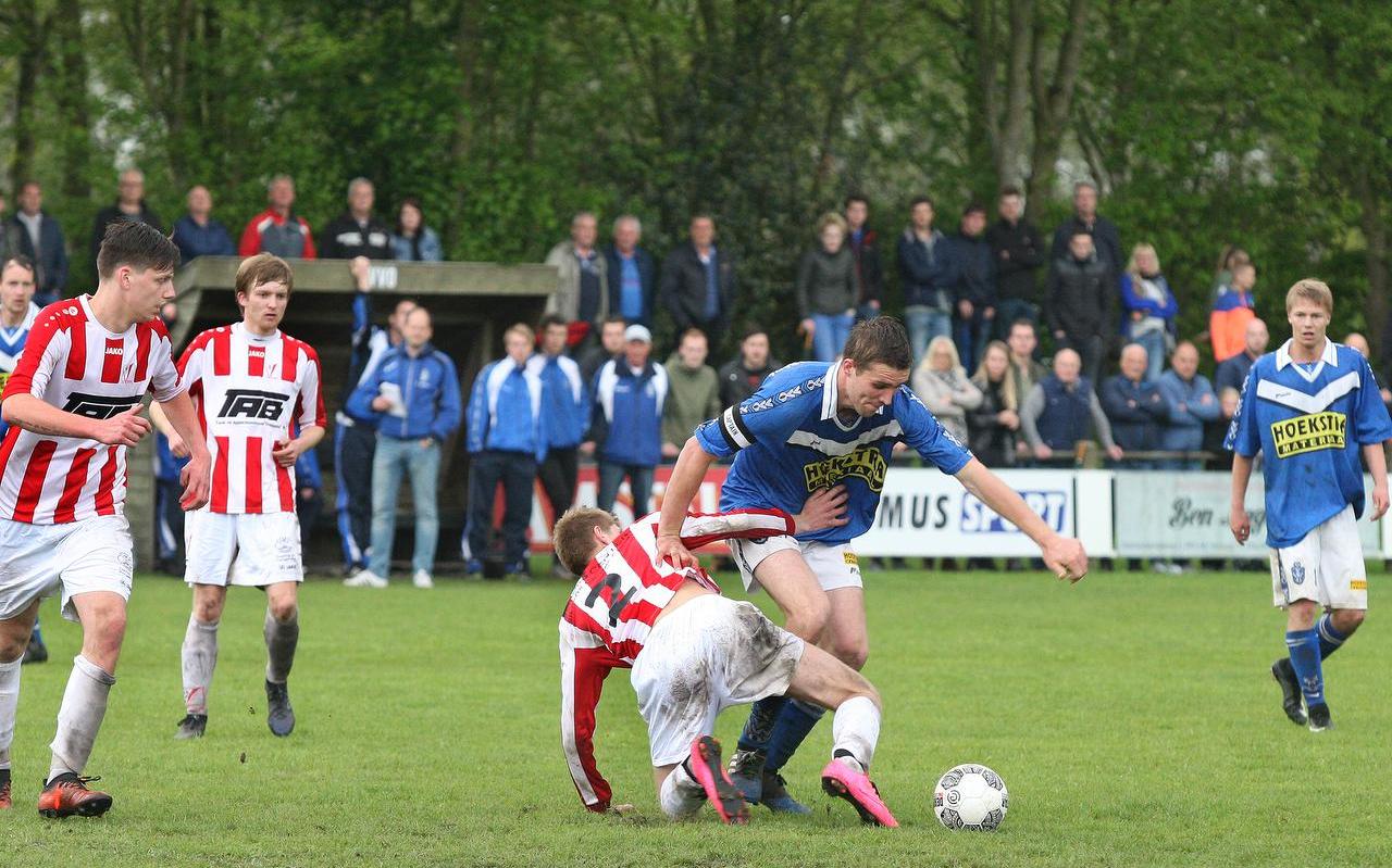 Voetbal Oldeholtpade tegen De Blesse Voetbal Oldeholtpade tegen De Blesse
